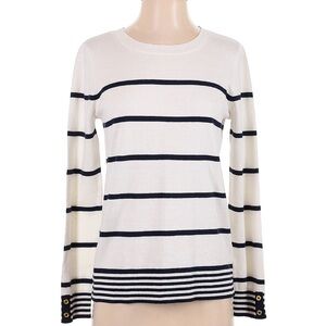 Ann Taylor LOFT Outlet Striped Pullover Sweater New